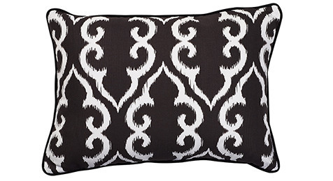 Altai White Trellis Cushion