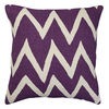 Linen Big Zigzag reverse Lilac 