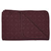 Zantine Deep Plum Bedcover Throw : Zantine Bedcover Throw by Bohzaar
