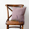 Linen Cushion A Rose : A Rose colour Linen cushion