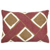 Bali Linen Cushion Ruby/Dark Oak : Bali Linen Cushion Ruby/Dark Oak
