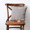 Linen Cushion Natural Blue Stripe : Blue Striped natural Linen Cushion