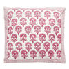 Asha Cushion- Fuchsia Flower 
