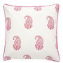 Maya Paisley Cushion - Fuchsia