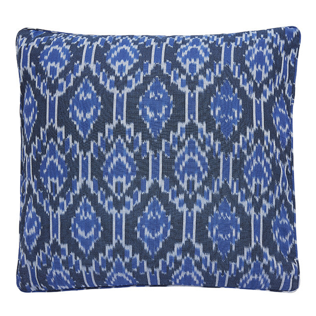 Ikat Blue  Nomads cushion