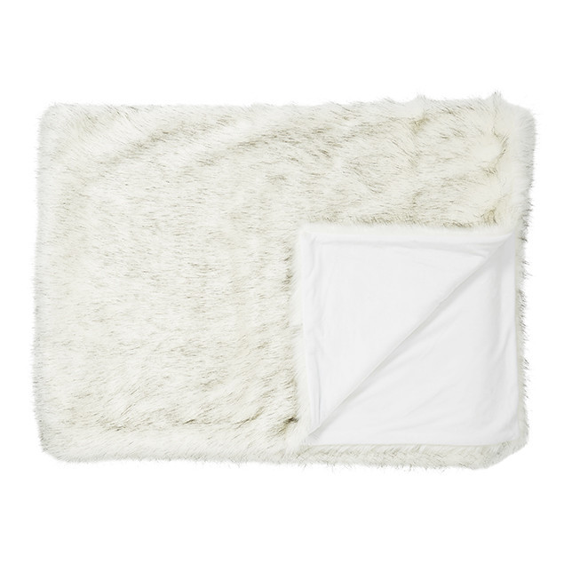 Alaska Faux Fur Throw