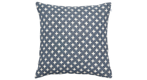 Cadi Linen Cushion Blue