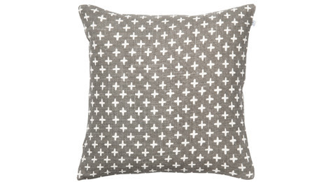 Cadi Linen Cushion Gray