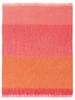 Luxury Mohair Throw - Sunset 