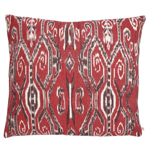 Ikat Madras Red
