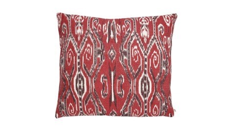 Ikat Madras Red