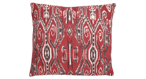 Ikat Madras Red