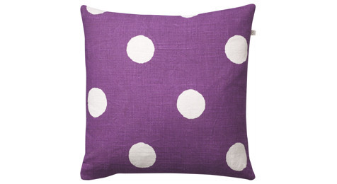 Big Dots reverse cushion Lilac