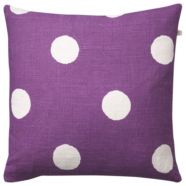 Big Dots reverse cushion Lilac