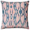 Ikat Madras - Pink & Blue 