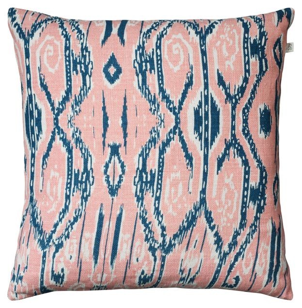 Ikat Madras - Pink & Blue