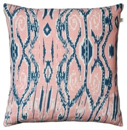 Ikat Madras - Pink & Blue