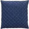 Deva Velvet Cushion Blue : Deva Velvet Cushion Blue