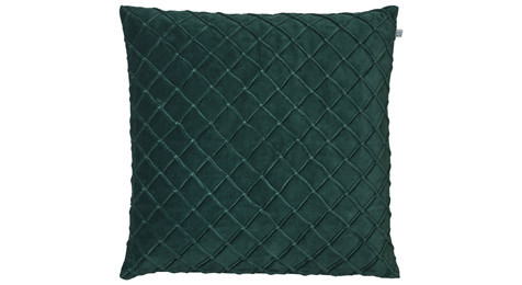 Deva Velvet Cushion Green