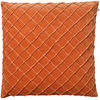 Deva Velvet Cushion Orange : Deva Velvet Cushion Orange