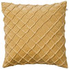 Deva Velvet Cushion Spicy Yellow : Deva Velvet Cushion Spicy Yellow