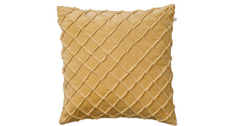 Deva Velvet Cushion Spicy Yellow