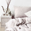 Linen Duvet Cover Melange & Pillowcase Set 