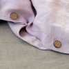 Linen Duvet Cover Pink Lavender & Pillowcase Set 