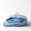 Linen Duvet Cover Sky Blue & Pillowcase Set : Linen Sky Blue duvet cover