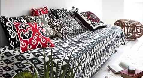 Ikat Cushions