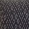 Ikat Black Grey Nomads Cushion 
