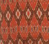 Ikat Orange & Turquoise Nomads cushion 