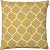 Jaal Spicy Yellow Linen Cushion : Jaal Spicy Yellow Linen Cushion