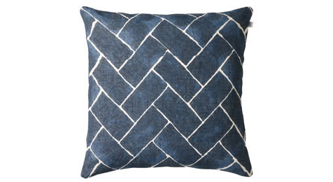 Jay Blue Linen Cushion