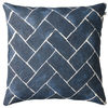 Jay Blue Linen Cushion : Jay Blue Linen Cushion Chhatwal & Jonsson