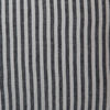 Linen Cushion Black Stripe 