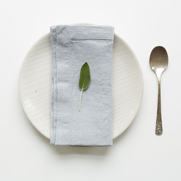 Linen Napkins Light Grey: Linen Napkins Light Grey