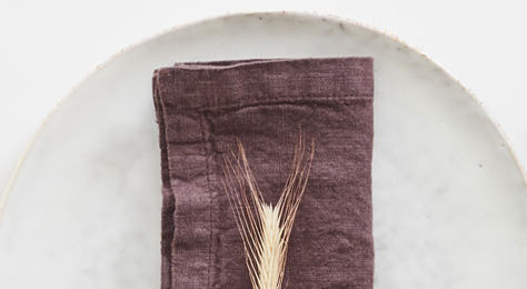 Linen Napkins Mauve