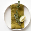 Linen Napkins Moss Green : Linen Napkins Moss Green