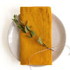 Linen Napkins Mustard : Linen Napkins Mustard