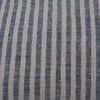 Linen Cushion Natural Blue Stripe : Blue stripes on natural cushion