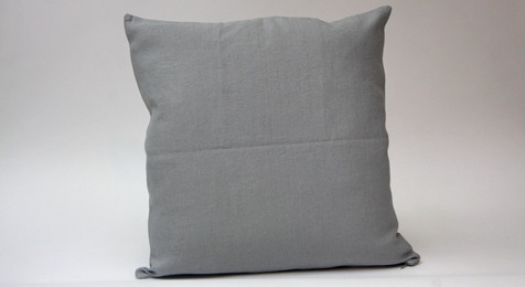 Linen Cushion Light Grey