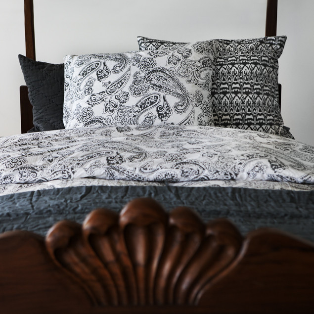 Paisley Duvet Set Organic Cotton