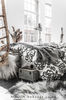 Arctic Wolf Faux Fur Throw - Nomads  