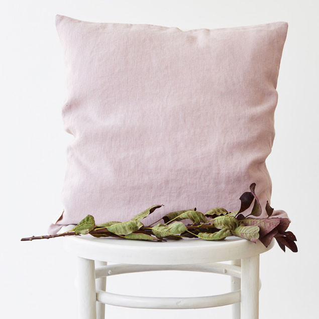 Linen Cushion Pink Lavender: Pink lavender  Linen Cushion