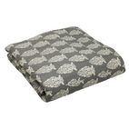 Impression Grey Quilt - reverse pattern 