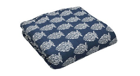 Impression Navy quilt - reverse pattern