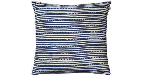 Ravi Blue Linen cushion 