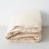 Linen Duvet Cover Sand & Pillowcase Set : Sand Linen Duvet cover
