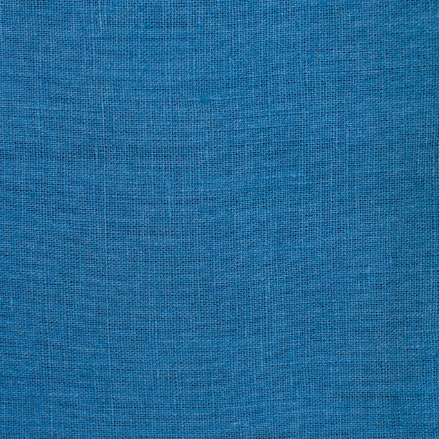 Blue Stonewashed Vintage Linen Tablecloth: Blue Stonewash Linen fabric